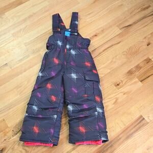Iceburg  Outerwear Toddler snow bib Waterproof Ski Bibs size 2T